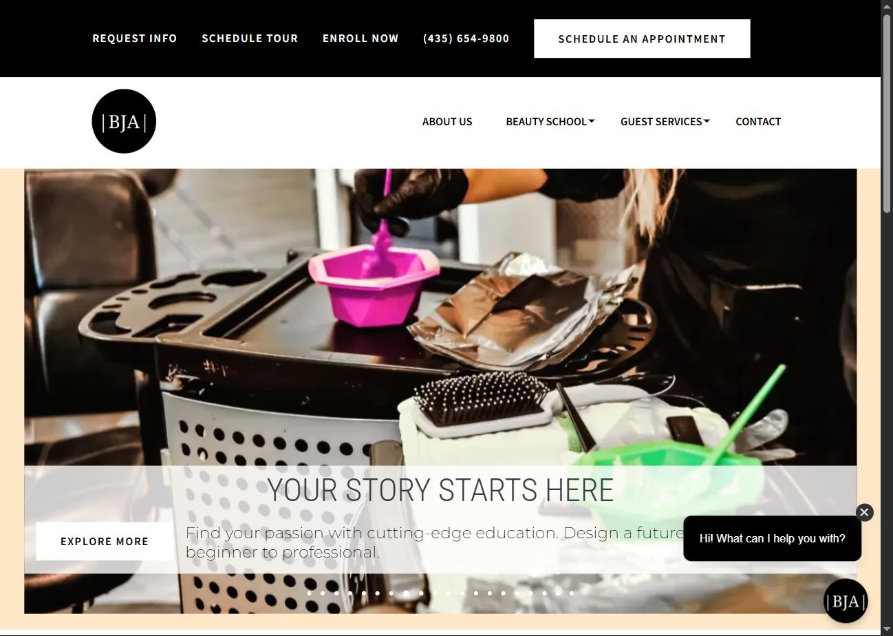 Bonnie Joseph Academy official website